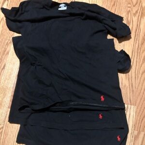 3 pack polo undershirts size small